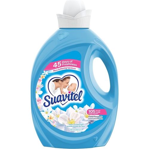 Suavitel Fabric Softener, Field Flowers -105oz