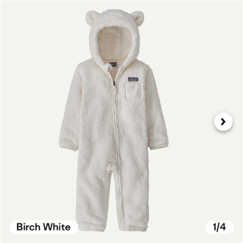 Patagonia Baby Furry Friends Fleece Bunting