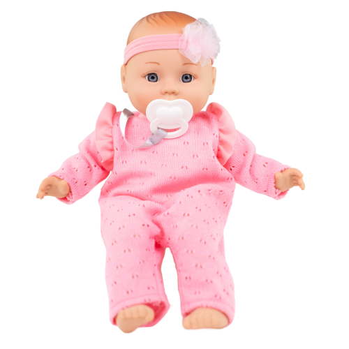 My Sweet Love 14-inch Soft Baby Doll with Pink Outfit, Cuddly Huggable Toy for Toddlers