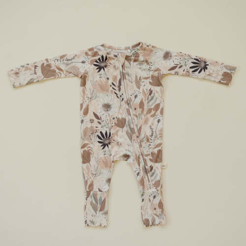 Rue Bamboo Zipper Footie – Emory & Hope