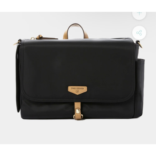 On-The-Go Stroller Caddy 3.0 in Black/Tan