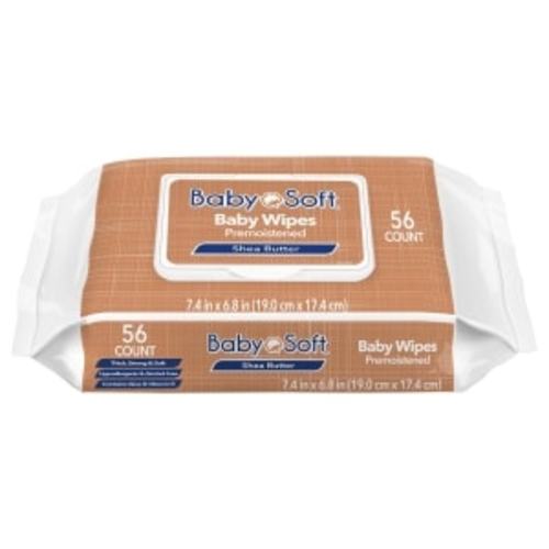 Baby Soft Shea Butter Baby Wipes, 72 ct. | Family Dollar