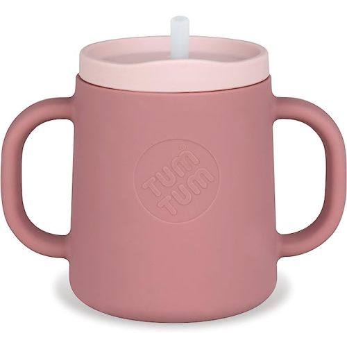 TUM TUM 3 way Baby Trainer Cup, Designed with Feeding Specialist, 180ml (Pink)
