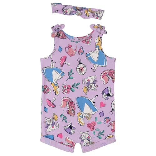 Disney Romper and Headband Outfit Set Newborn to Little Kid Sizes (Newborn - 5)