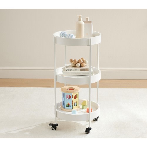 Round Storage Cart