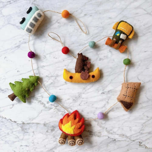 Felt Camping Garland | Fair Trade Winds