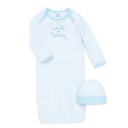 Thank Heaven for Little Boys Sleeper Gown And Hat