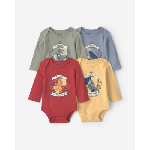 Baby 4-Pack Harry Potter® Long-Sleeve Multipack Bodysuits | Carter's