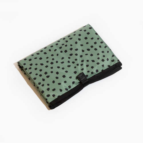 Sage Dapple Dot Changing Mat | Cute Diaper Changing Pad – Freshly Picked