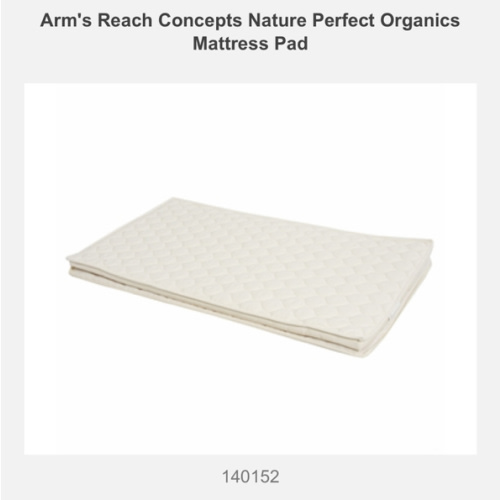 Arm's Reach Concepts Nature Perfect Organics Mattress Pad in FREE SHIPPING