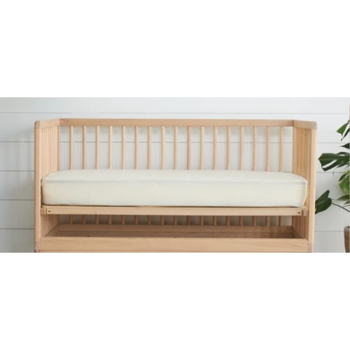 Organic Waterproof Crib Protector Pad | Avocado Green Mattress