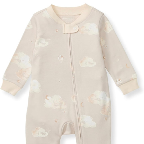 Burt’s Bees Baby Boys' One-Piece Sleep and Play 100% Organic Cotton PJs