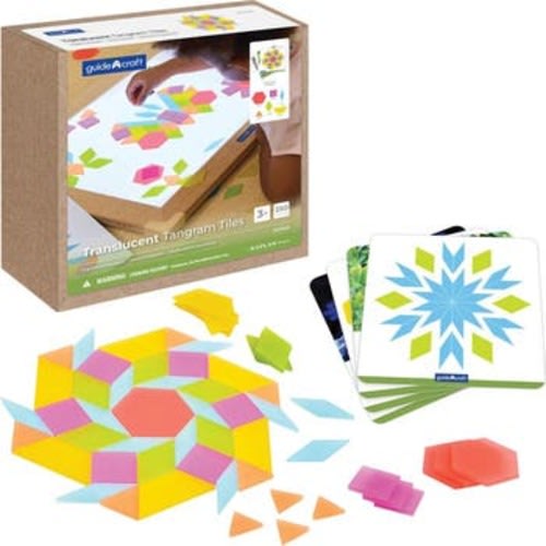 Translucent Tangram Tiles - 250 Pieces