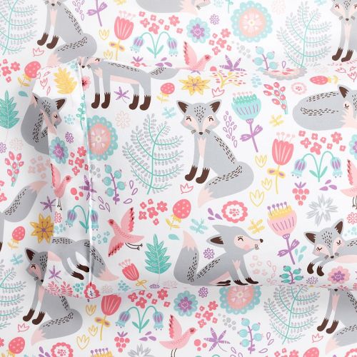 Lush Decor Pixie Fox Soft Sheet Set with Pillowcases