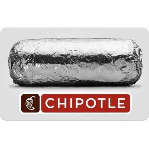 $100 Chipotle Gift Card (Email Delivery)