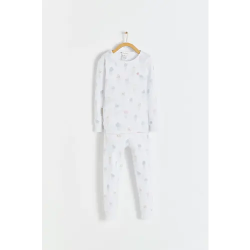 Gelato Snug Fit Long Pajama Set