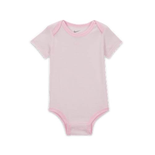 Nike Essentials Baby (0-9M) 3-Piece Striped Swooshfetti Set
