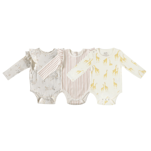 Long Sleeve One - Piece 3 - Pack (3-6 months)