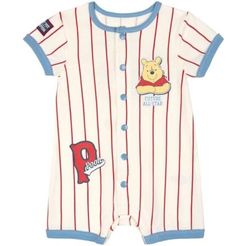 Disney Boys' Athletic One Piece Romper Newborn to Toddler