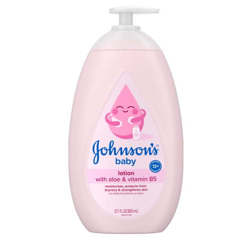 Johnson's Baby Moisturizing Baby Lotion, Coconut Oil & Aloe, 27.1 fl. oz