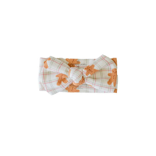 Christmas Waffle Knit Bow Headwrap | Gingersnap – Caden Lane