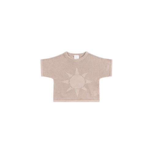 Kynd Baby Knit T-Shirt Sand | Baby Bunting AU