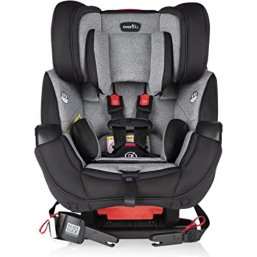 Evenflo Symphony 110lb DLX All-In-One Convertible Car Seat (Ashland Gray)