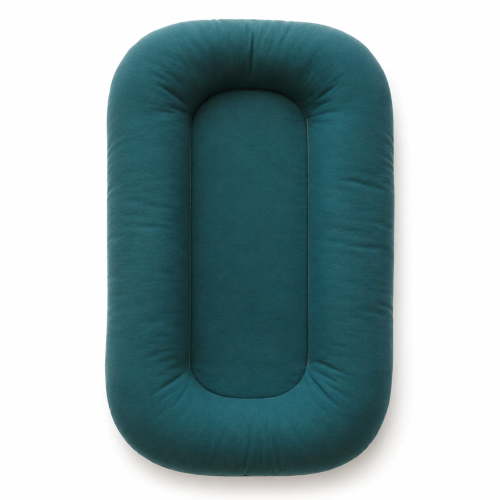 Baby Lounger,Infant Support Cushion and Tummy Time Mat for Newborns,Portable Padded Floor Seat,29.5 x 17.7 x 3.5 in,green