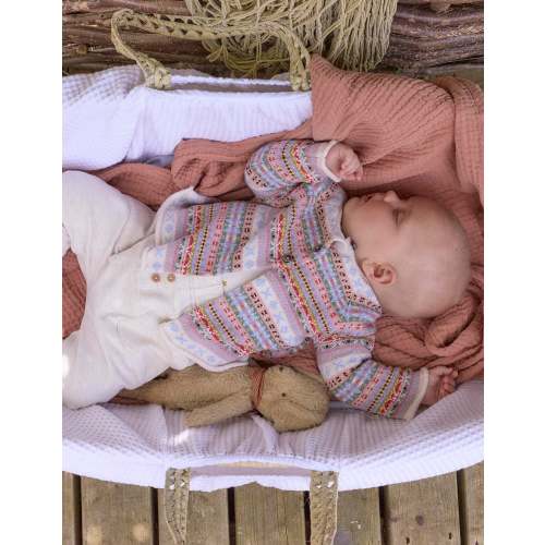 Fair Isle Cardigan-Soft Multi