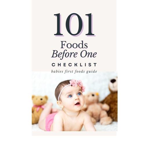 101 Foods Before One Checklist