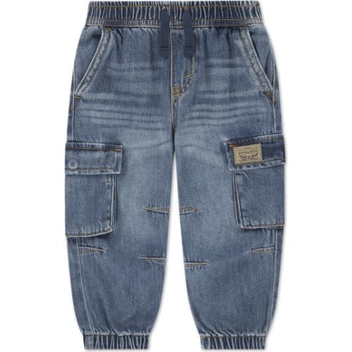Denim Cargo Joggers, 12M