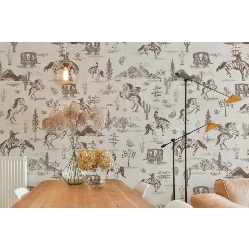 Western Cowboy Horses Adventure Wallpaper Mural