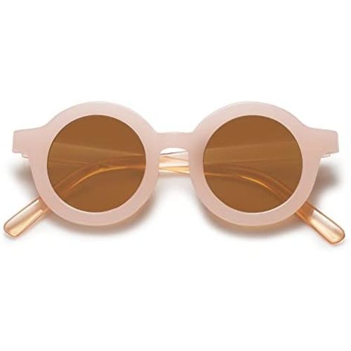 SOJOS Cute Round Polarized Sunglasses for Kids Girls Boys UV400 Protection De Sol Gafas Beach Holiday
