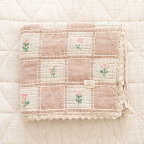 Patchwork Fleur Blanket
