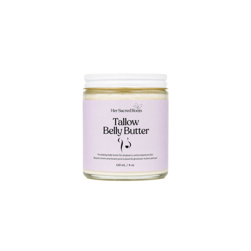 Buy Her Sacred Roots Tallow Belly Butter for Pregnancy and Postpartum at Well.ca | Free Shipping $35+ in Canada