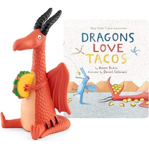 Tonies Dragons Love Tacos & Friends Audio Toy Figurine [English/Spanish]