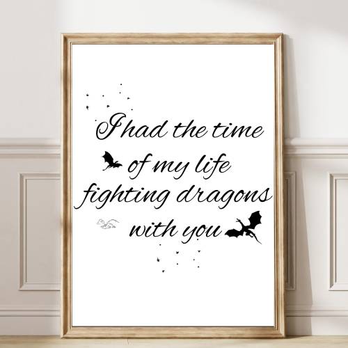Had the time of my life fighting dragons with you poster Long Live Taylor Swift Print Preppy Dorm Decor Swiftie Merch Taylor poster 223