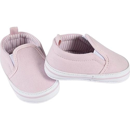 Gerber Unisex-Baby Newborn Infant Toddler Boy and Girl Slip-on Sneaker Crib Shoe