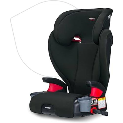 Britax Skyline 2-Stage Belt-Positioning Booster Car Seat, Dusk - Highback and Backless Seat