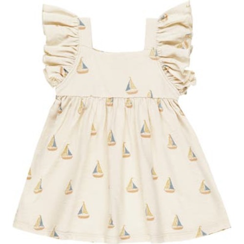Mariposa Cotton Dress & Bloomers Set, 3-6M