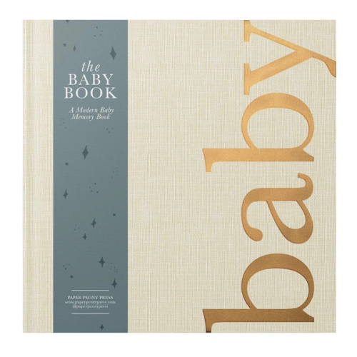 The Baby Memory Book: Beautiful Modern Baby Book and Scrapbook for Baby's First Years to Track Special Moments, Milestones and Growth from Pregnancy to First 5 Years
