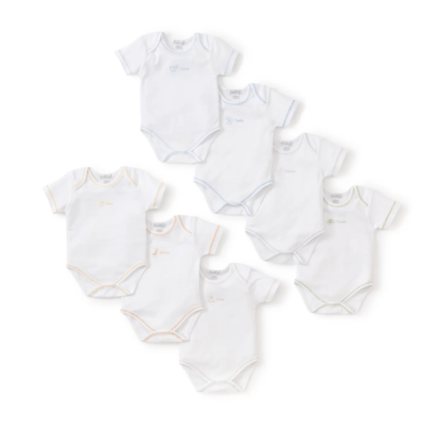Kissy Kissy
Days of the Week Boys Bodysuit Set
Size: 0-3M