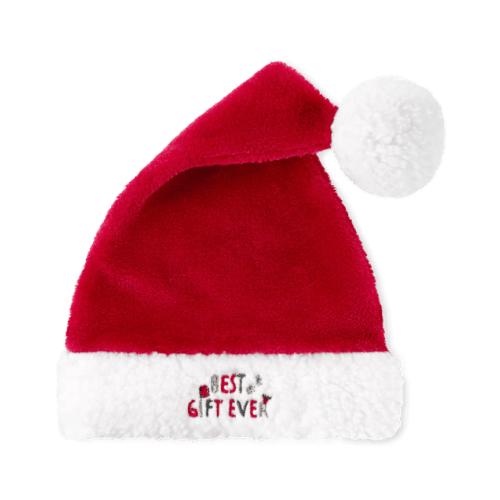 Baby And Toddler Matching Family Santa Hat - Red