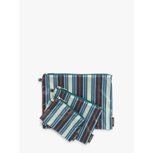 Compakt Zip Pouch Set - CELADON TOMATO PICNIC