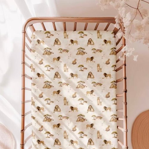 Ari (Lion) TENCEL™ Modal Crib Sheet