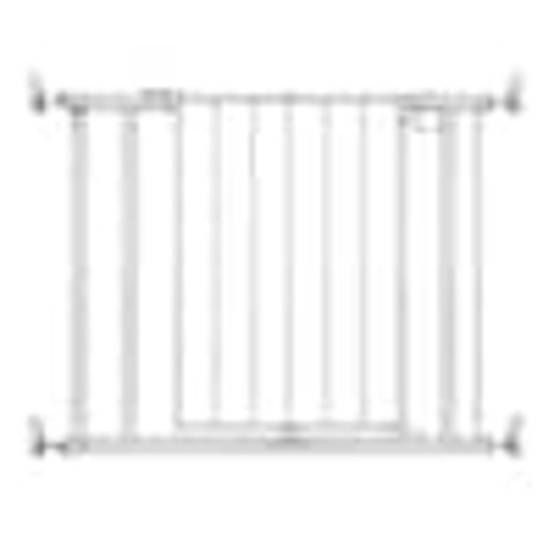 INGENUITY The Doorway 37W Series Pet and Baby Gate with Quad Cam Lock, Pressure or Hardware Mounted, Auto Close Door, 28 in. Tall 27144