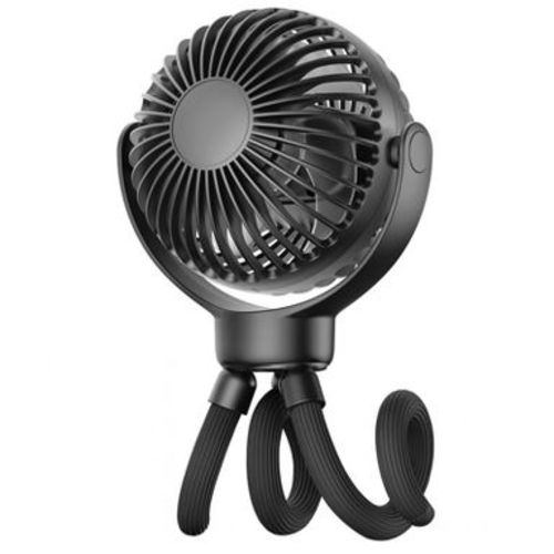 Itopfox Portable Stroller Mini Fan - Flexible 3-Speed Personal Fan Clip on for Bed Sleep, Treadmill Accessories Cooler Newborn Summer Baby Essentials