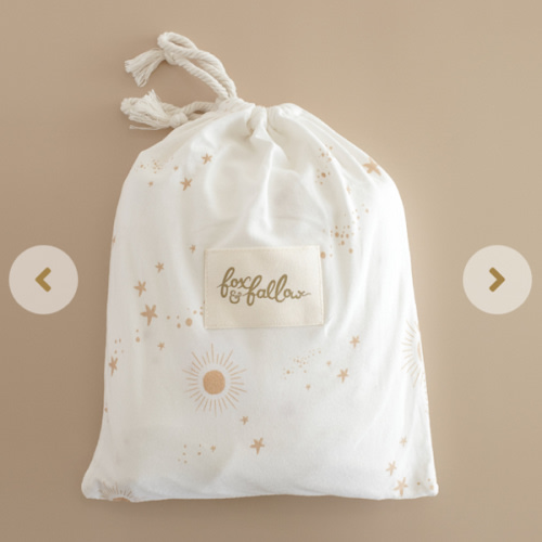 Constellation Organic Fitted Cot Sheet