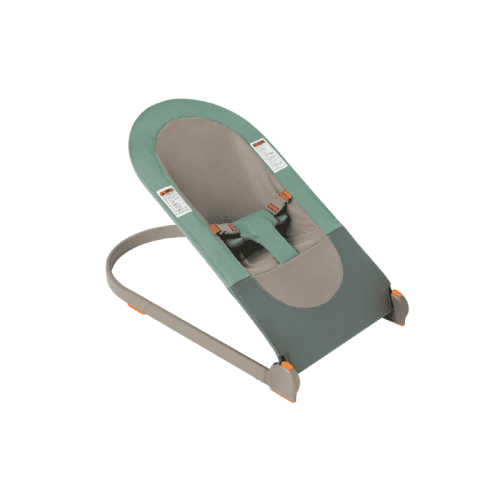 Boon Slant Portable Baby Bouncer (Dark Green)