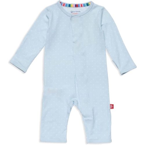 Magnetic Me Classic Magnetic Coveralls | Silky Soft Modal Fabric | Baby Onsie Available in Sizes Preemie - 24M